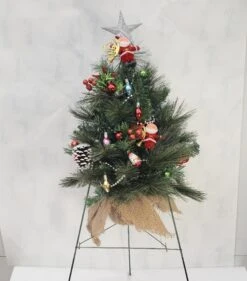Cemetery Holiday Tree On Stand