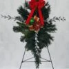 Cemetery Artificial Swag On Stand -Pesches Garden Center 20191116 123343 2
