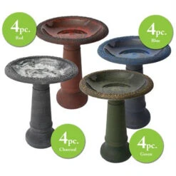 Birdbath 20" Resin