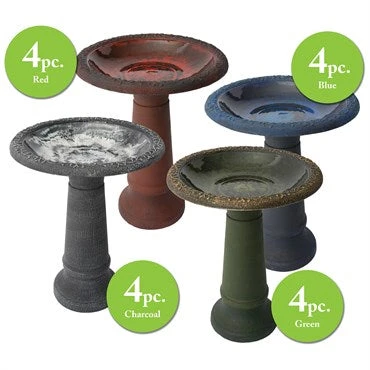 Birdbath 20" Resin 3 Birdbath 20" Resin