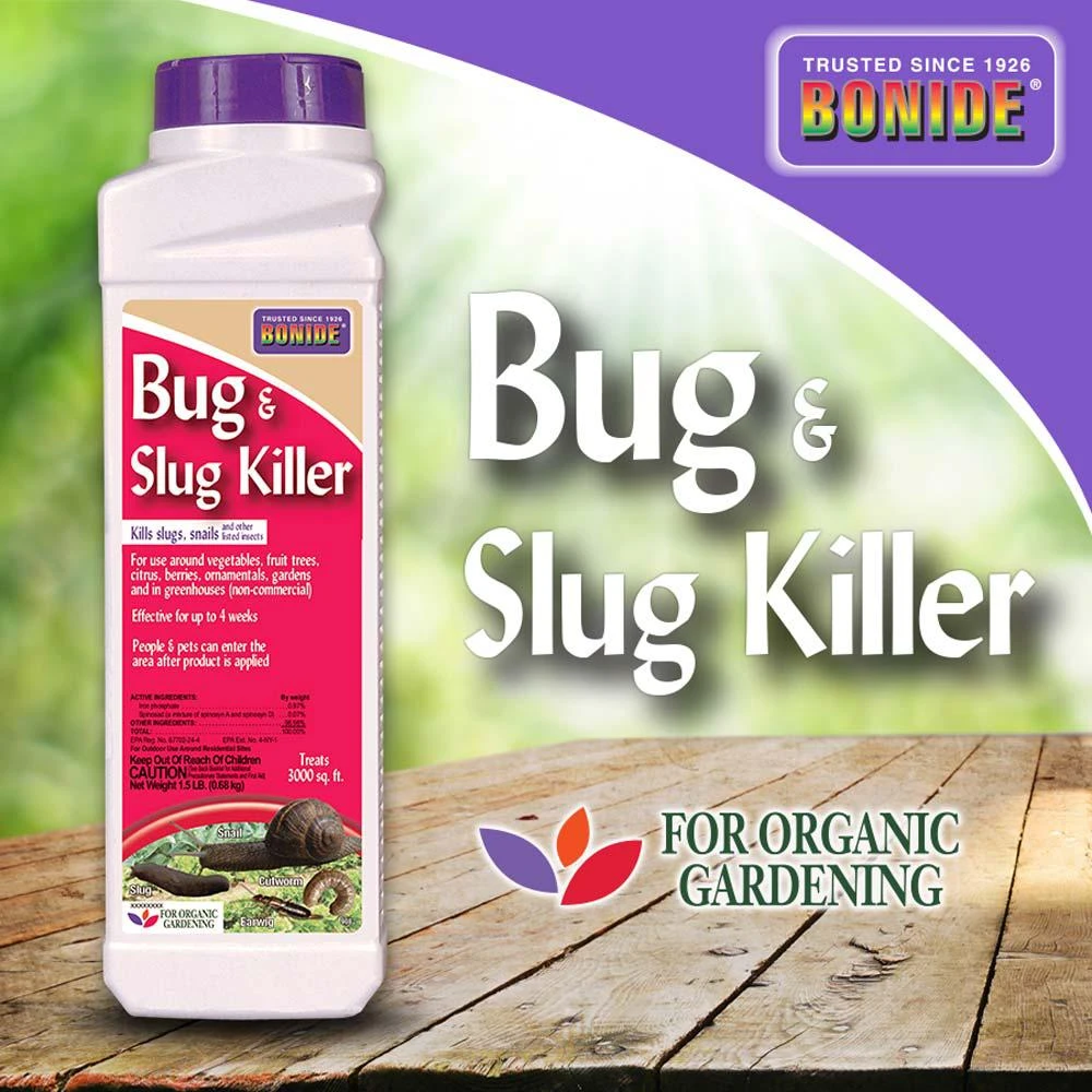 Bonide Bug And Slug Killer 3 Bonide Bug And Slug Killer