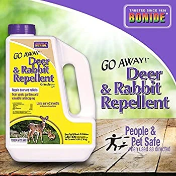 Bonide Go Away Deer & Rabbit Repellent 3# 3 Bonide Go Away Deer & Rabbit Repellent 3#