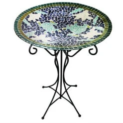 Birdbath Mosaic On Stand
