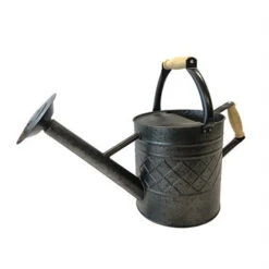 Metal Watering Can: 3.5 Liters -Pesches Garden Center GSAW3003PMJB