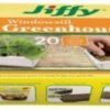 Jiffy Seed Starter Peat Strip Greenhouse Kit 20