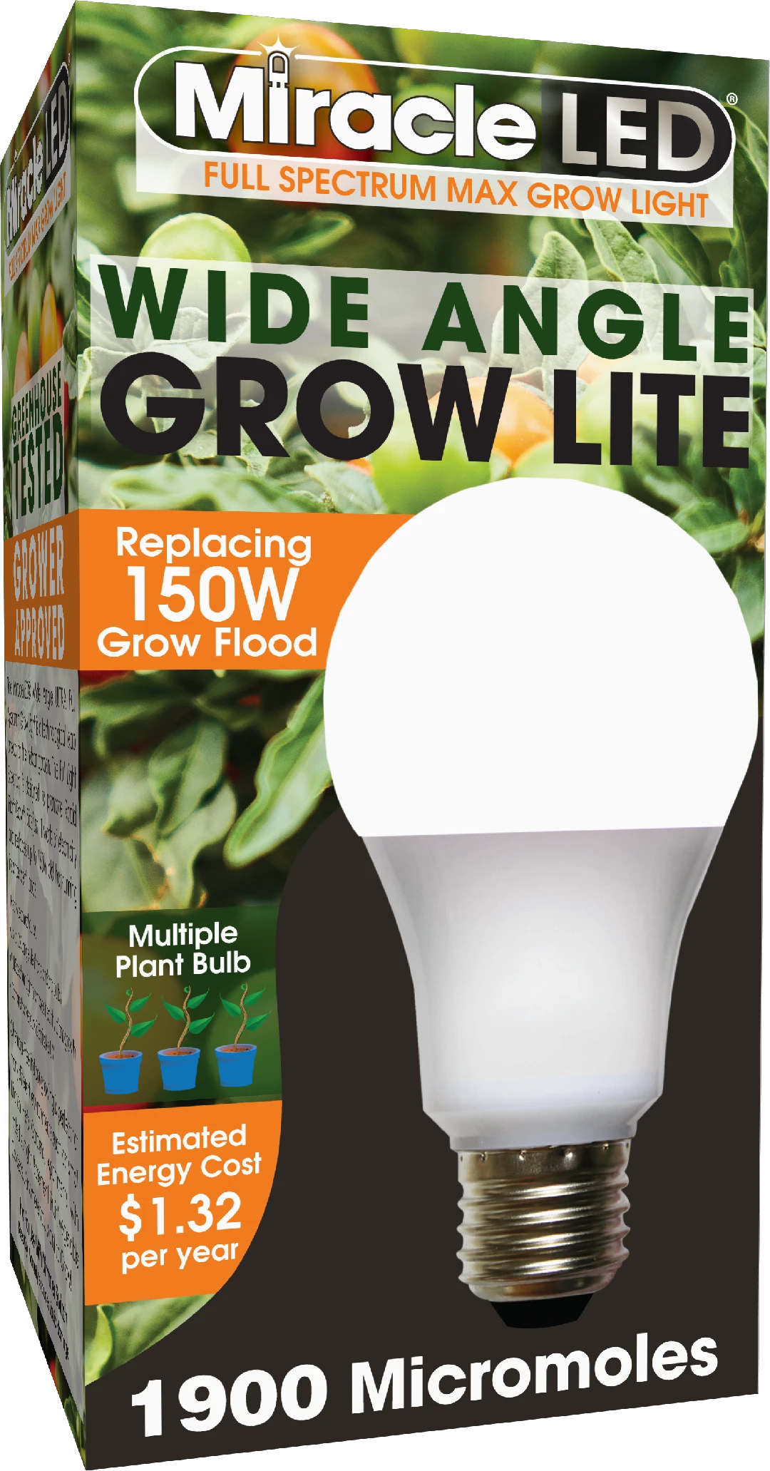 Miracle LED Wide Angle Full Spectrum Daylight Grow Light 3 Miracle LED Wide Angle Full Spectrum Daylight Grow Light